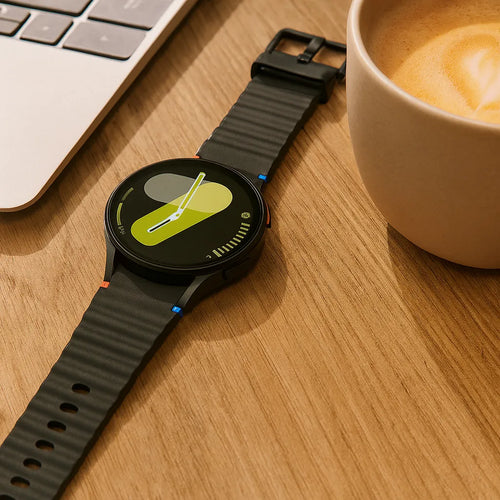 Samsung Galaxy Watch 6 Classic 47mm Wave bandje (zwart)