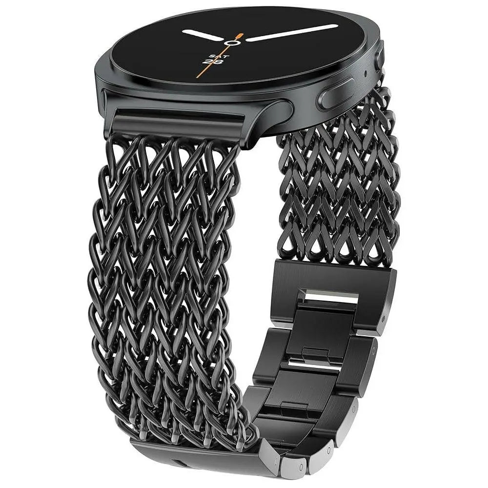 Samsung Galaxy Watch 8 Classic Metal Mesh Strap (Black)