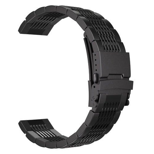 Garmin Forerunner 265 luxe stalen schakel band (zwart)