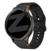 Bandz Garmin Venu 4 - 41mm Silicone Strap 'Wave' (Black)