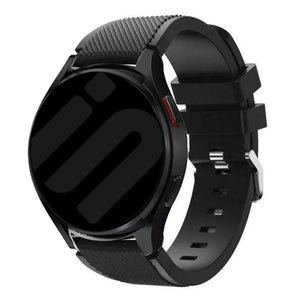 Amazfit Bip 3 (Pro) Twill Silicone Strap (Black)