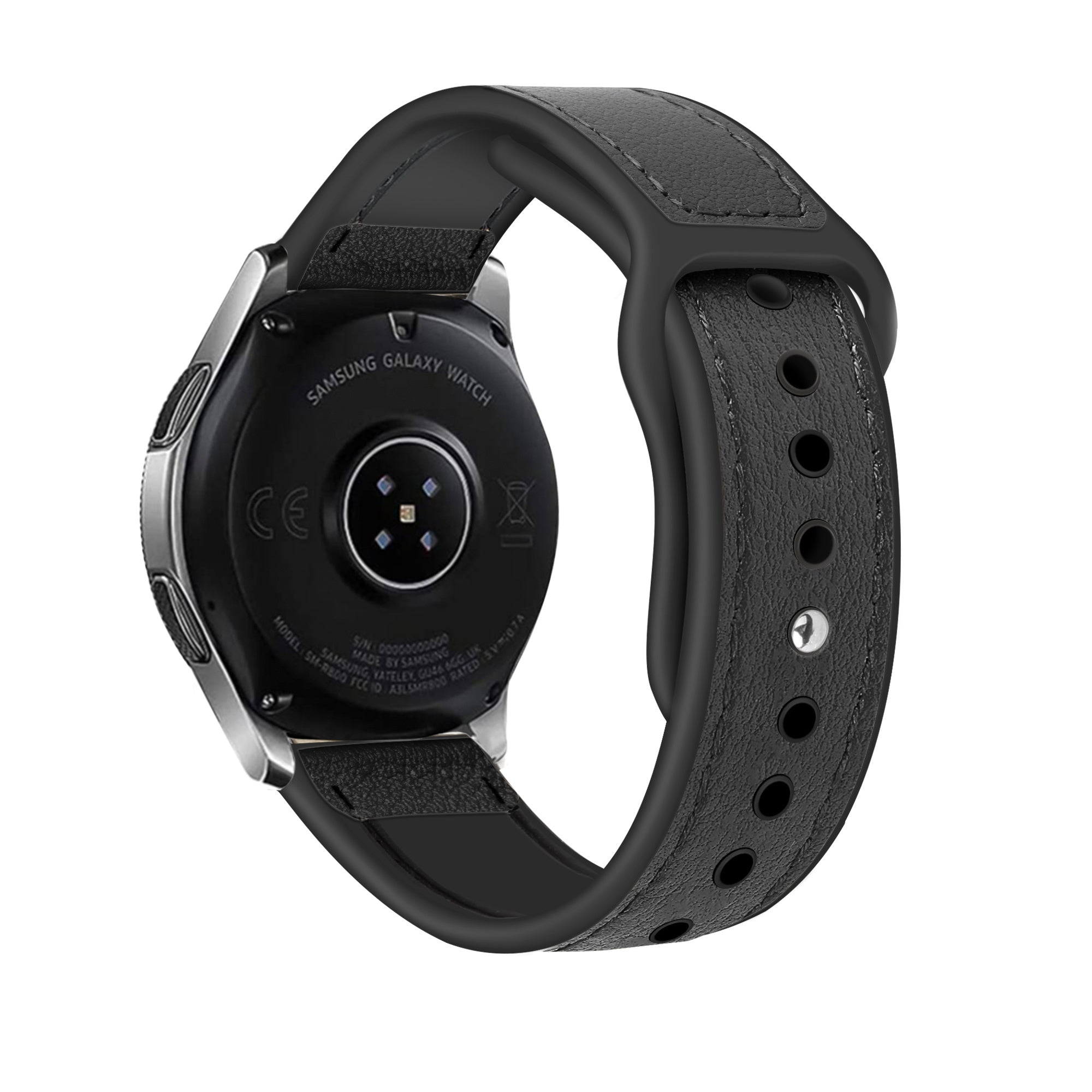 Withings ScanWatch 2 - 42mm leren hybrid bandje (zwart)