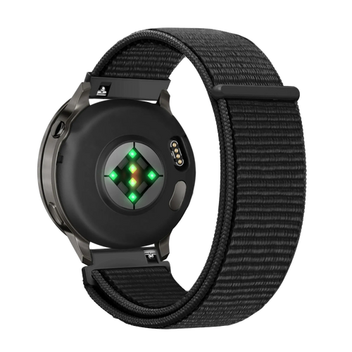 Bandz Garmin D2 Air X15 nylon loop band (zwart)