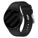 Samsung Galaxy Watch 6 - 44mm siliconen band perfect fit (zwart)