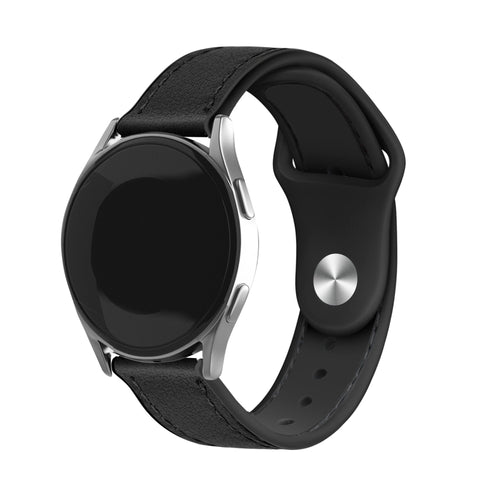 Redmi Watch 5 Lite leren hybrid bandje (zwart)