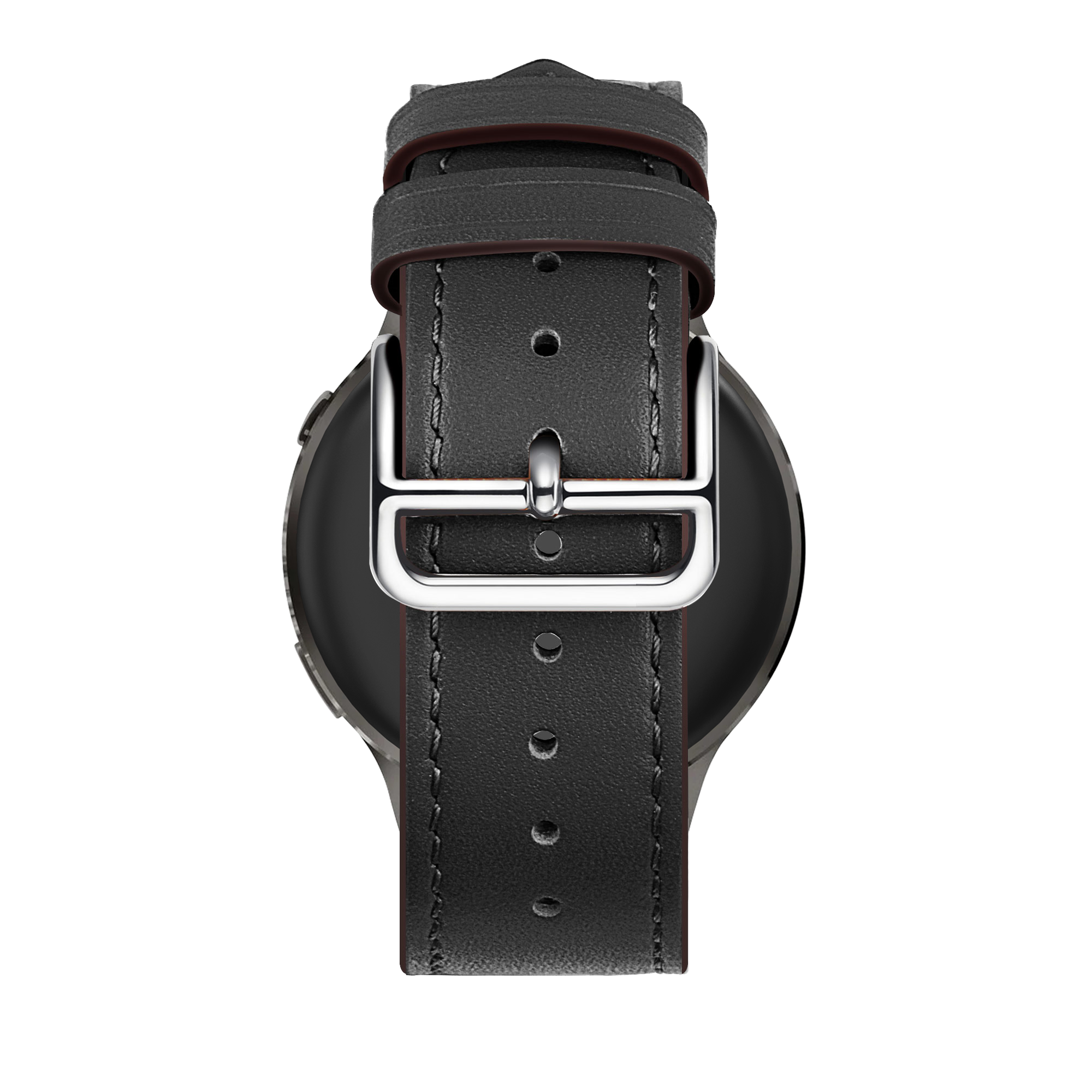 Bandz Garmin Venu 2s Leather Strap 'Deluxe' (Black)