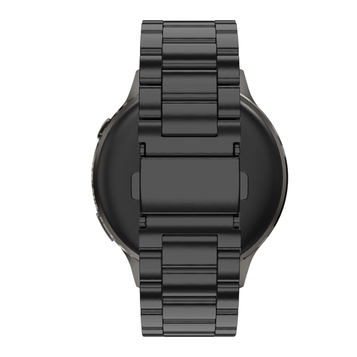 Bandz Garmin Forerunner 70 stalen band 'Classic' (zwart)