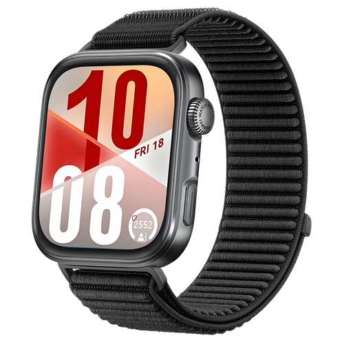 Huawei Watch Fit 3 Nylon Wave Strap (Black)