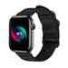 Apple Watch nylon gesp bandje (zwart)
