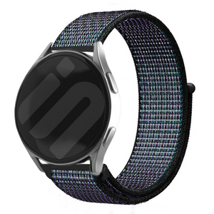 Amazfit Balance 2 Nylon Strap (Black/Blue)