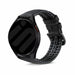 Samsung Galaxy Watch 7 - 40mm siliconen / leren bandje  (zwart)